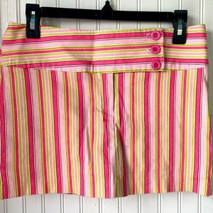 My Michelle (NWOT 5/6) Skort w/zipper, inside button, & 3 buttons at front waist